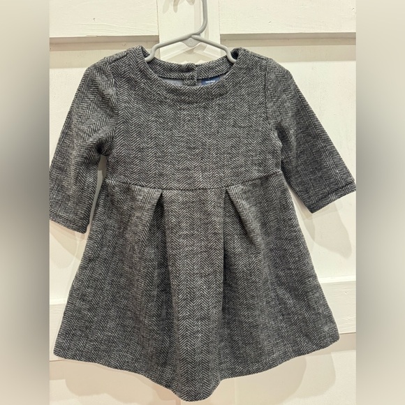 GAP Other - GAP Gray Herringbone Kids Dress